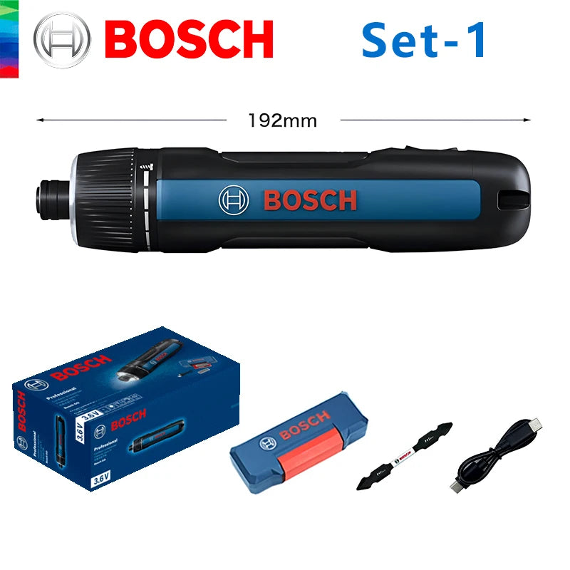 BOSCH Cordless Screwdriver 3.6V Lithium-Ion Battery Rechargeable Cordless Drill