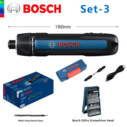 BOSCH Cordless Screwdriver 3.6V Lithium-Ion Battery Rechargeable Cordless Drill