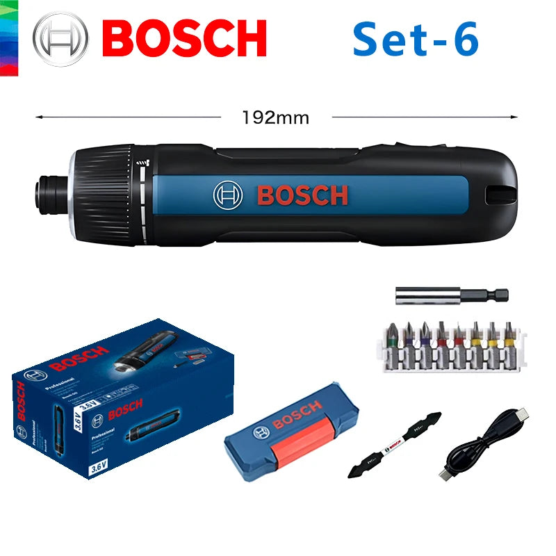 BOSCH Cordless Screwdriver 3.6V Lithium-Ion Battery Rechargeable Cordless Drill